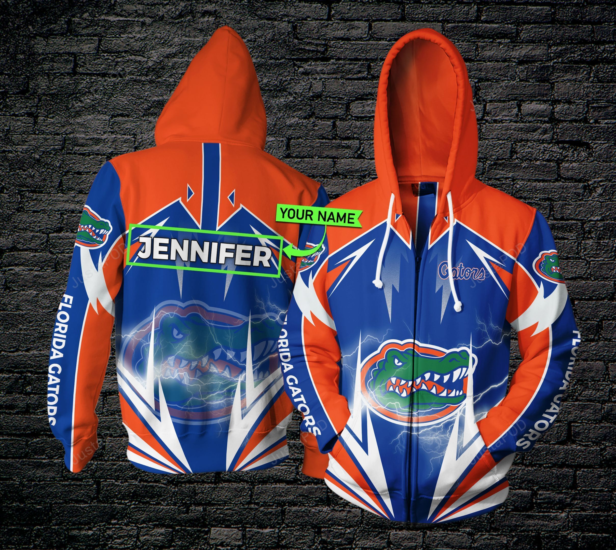 Personalized 3D Hoodie Florida Gators Custom Name 3D All Over Printed Hoodie - f42b6cb71391 Personalized 3D Hoodie Florida Gators Custom Name 3D All Over Printed Hoodie - f42b6cb71391