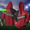Personalized 3D Hoodie Georgia Bulldogs Custom Name 3D All Over Printed Hoodie - 2c91b7e4b0e5