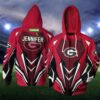 Personalized 3D Hoodie Georgia Bulldogs Custom Name 3D All Over Printed Hoodie - 35ec3cf9185d