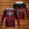 Personalized 3D Hoodie Georgia Bulldogs Custom Name 3D All Over Printed Hoodie - 89cbcb47490d