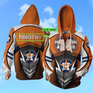 Personalized 3D Hoodie Houston Astros Custom Name 3D All Over Printed Hoodie - bc83119c398c