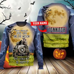 Personalized 3D Hoodie Jeeps Custom Name 3D All Over Printed Hoodie - 0f28c6160b1d