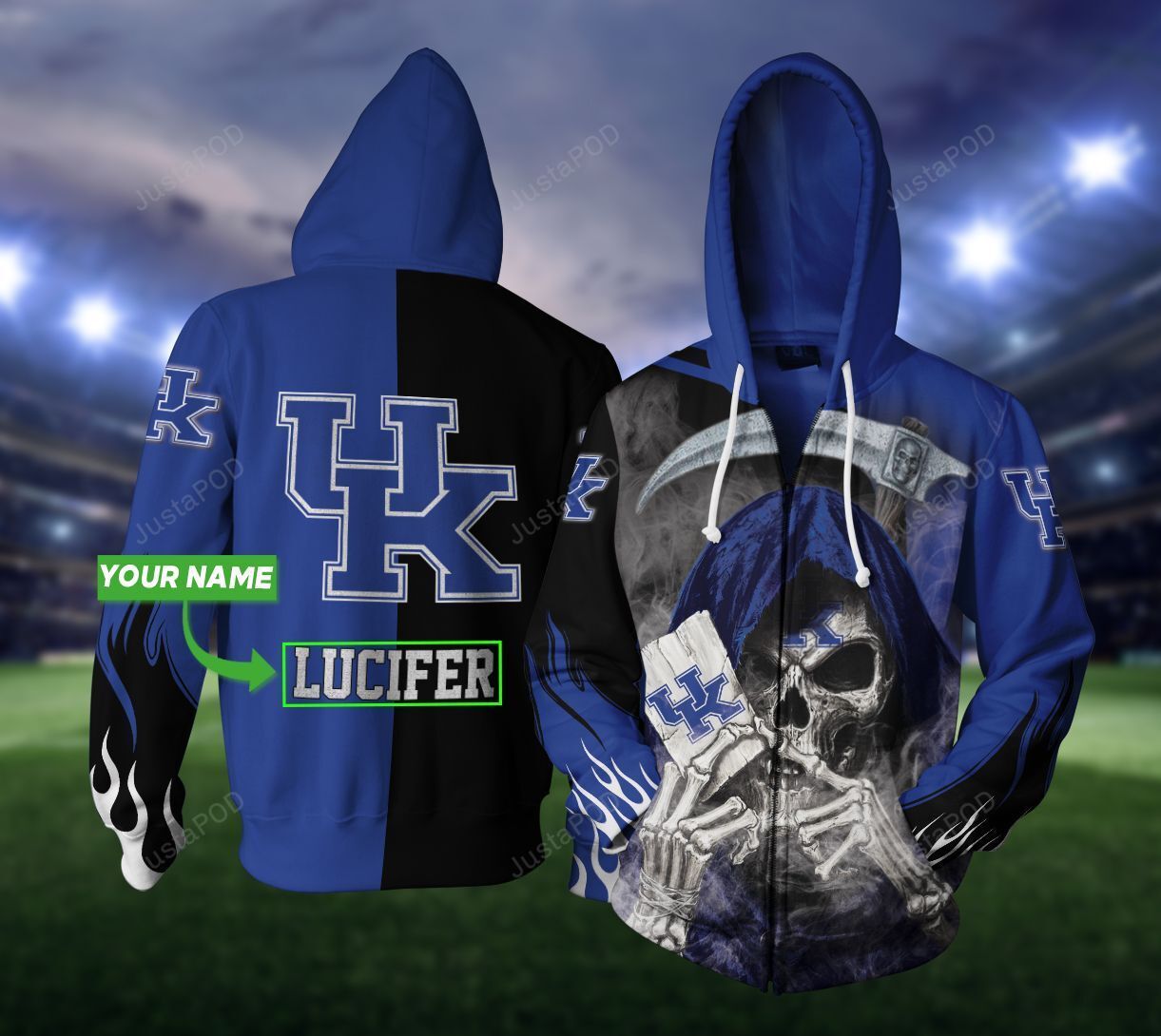 Personalized 3D Hoodie Kentucky Wildcats Custom Name 3D All Over Printed Hoodie - 2de06906eb52 Personalized 3D Hoodie Kentucky Wildcats Custom Name 3D All Over Printed Hoodie - 2de06906eb52