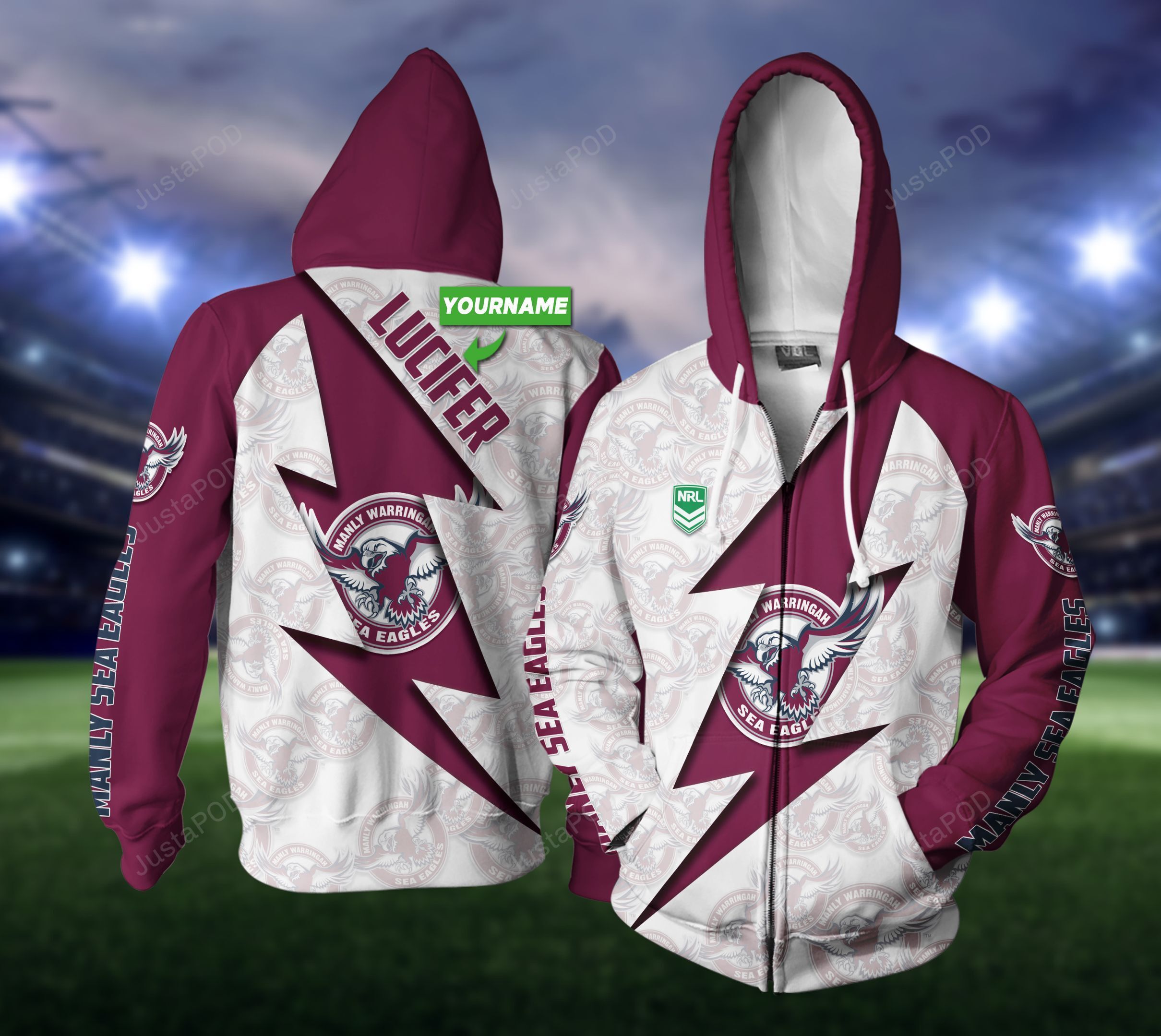 Personalized 3D Hoodie Manly Warringah Sea Eagles Thunder Custom Name 3D All Over Printed Hoodie - 3c01f71eeb9e Personalized 3D Hoodie Manly Warringah Sea Eagles Thunder Custom Name 3D All Over Printed Hoodie - 3c01f71eeb9e