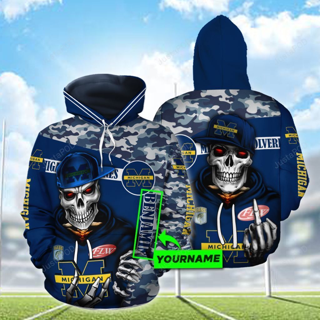 Personalized 3D Hoodie Michigan Wolverines Football Custom Name 3D All Over Printed Hoodie - 9e6e653608d8 Personalized 3D Hoodie Michigan Wolverines Football Custom Name 3D All Over Printed Hoodie - 9e6e653608d8