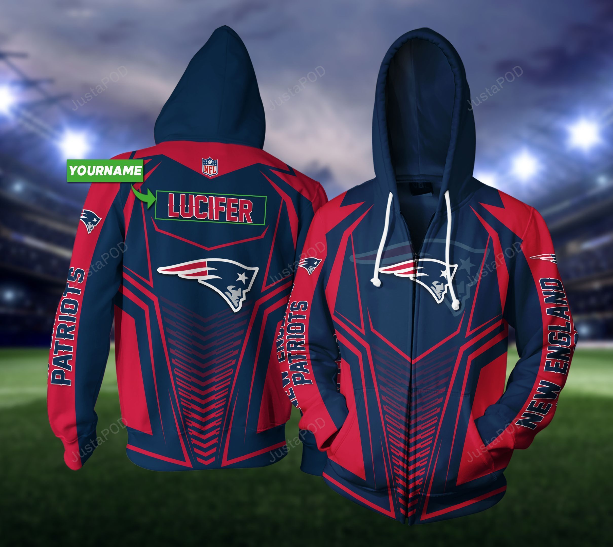 Personalized 3D Hoodie New England Patriots Custom Name 3D All Over Printed Hoodie - ad91393a146d Personalized 3D Hoodie New England Patriots Custom Name 3D All Over Printed Hoodie - ad91393a146d