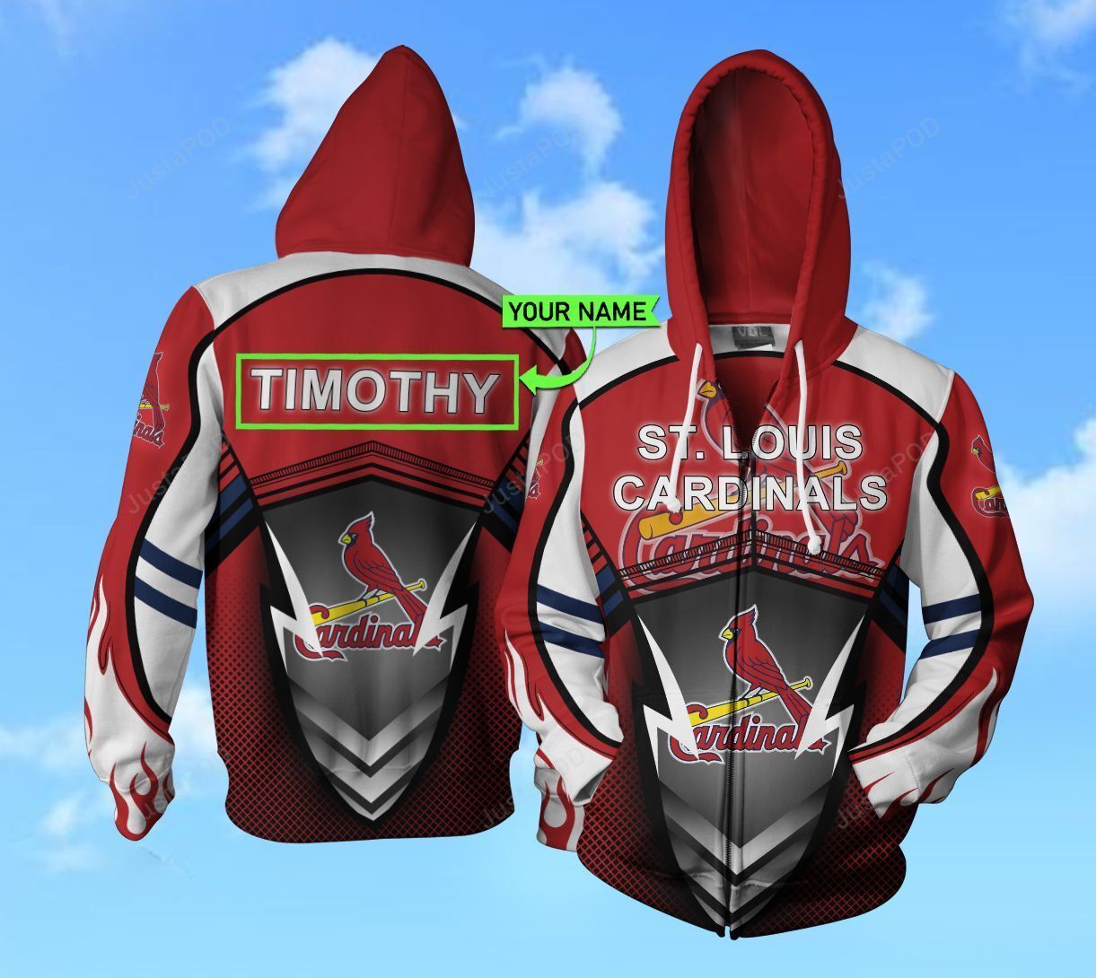 Personalized 3D Hoodie St Louis Cardinals Custom Name 3D All Over Printed Hoodie - 0acd65cefb54 Personalized 3D Hoodie St Louis Cardinals Custom Name 3D All Over Printed Hoodie - 0acd65cefb54