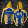 Personalized 3D Hoodie West Coast Eagles Custom Name 3D All Over Printed Hoodie - 073418e4c2dd