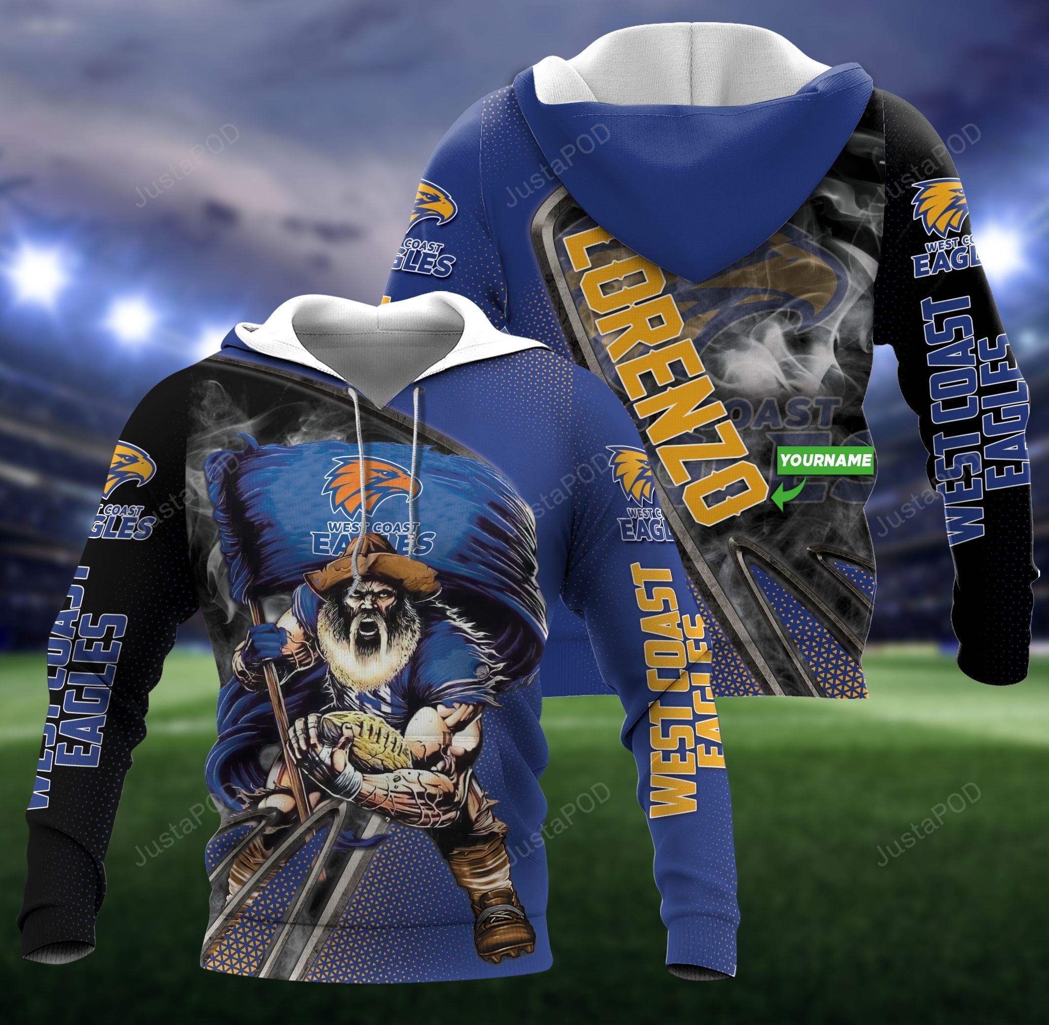 Personalized 3D Hoodie West Coast Eagles Custom Name 3D All Over Printed Hoodie - c8e8acfd3c03 Personalized 3D Hoodie West Coast Eagles Custom Name 3D All Over Printed Hoodie - c8e8acfd3c03