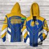 Personalized 3D Hoodie West Coast Eagles Custom Name 3D All Over Printed Hoodie - c982384f5774