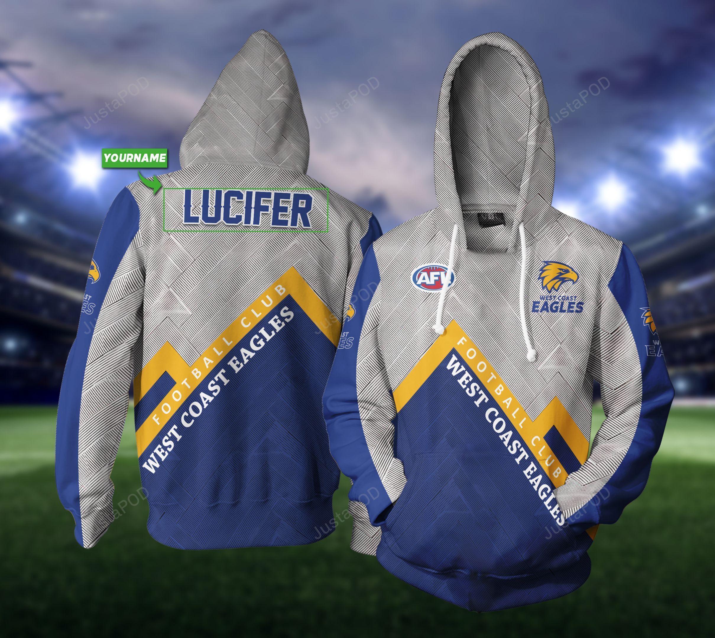 Personalized 3D Hoodie West Coast Eagles Custom Name 3D All Over Printed Hoodie - df62aa31efdf Personalized 3D Hoodie West Coast Eagles Custom Name 3D All Over Printed Hoodie - df62aa31efdf