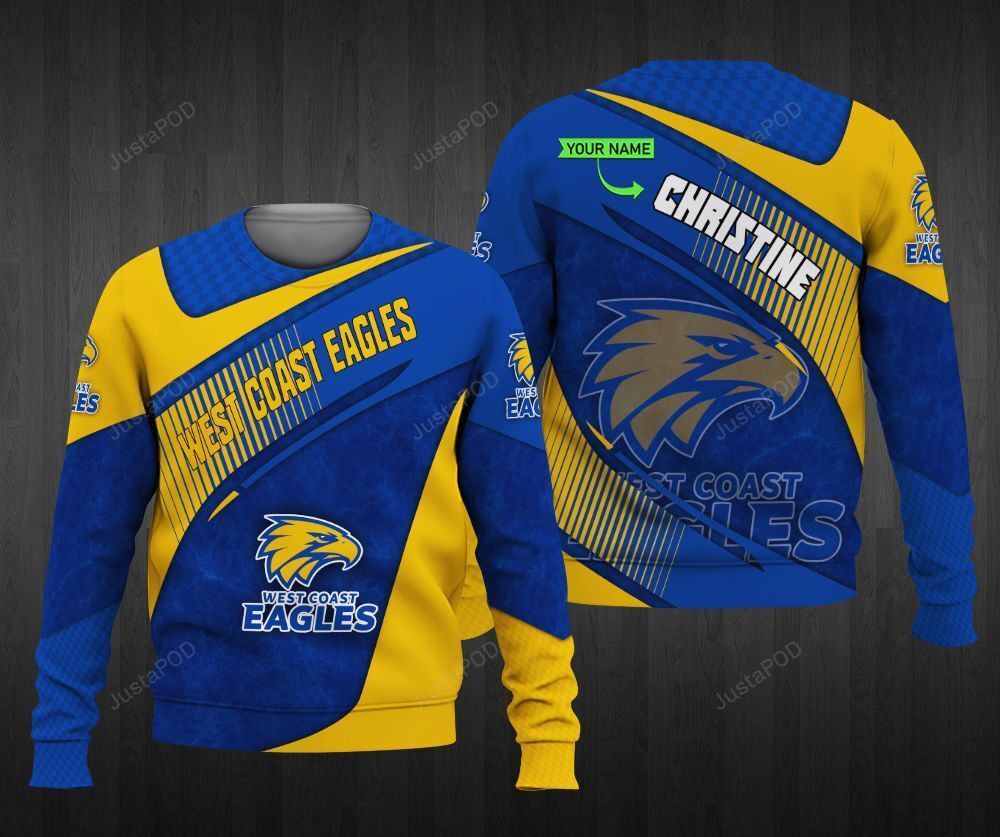 Personalized 3D Hoodie West Coast Eagles Custom Name 3D All Over Printed Hoodie - f75c139c2abc Personalized 3D Hoodie West Coast Eagles Custom Name 3D All Over Printed Hoodie - f75c139c2abc