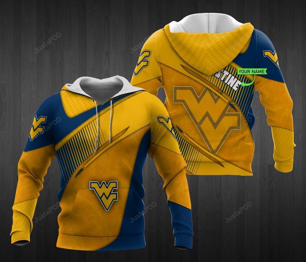 Personalized 3D Hoodie West Virginia Mountaineers Custom Name 3D All Over Printed Hoodie - 08b97470f191 Personalized 3D Hoodie West Virginia Mountaineers Custom Name 3D All Over Printed Hoodie - 08b97470f191