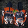 Personalized 3d Hoodie Chicago Bears Lightning Custom Name 3d All Over Printed Hoodie - 71173978ae96