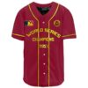 Personalized Atlanta Braves World Series Champion 2021 Baseball Jersey