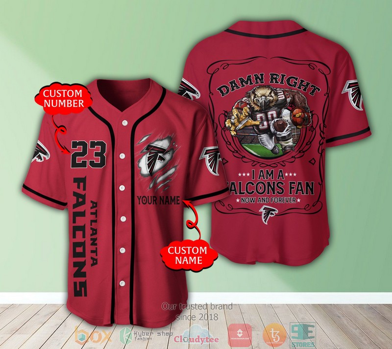 Personalized Atlanta Falcons Nfl I Am A Falcons Fan Baseball Jersey Shirt Personalized Atlanta Falcons Nfl I Am A Falcons Fan Baseball Jersey Shirt
