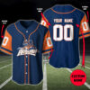Personalized Auburn Tigers Custom Baseball Jersey