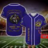 Personalized Baltimore Ravens Mascot Nfl Baseball Jersey Shirt