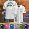 Personalized Busch Beer Custom Baseball Jersey