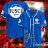 Personalized Busch Latte Beer Baseball Jersey