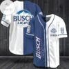 Personalized Busch Light Logo Baseball Jersey Shirt
