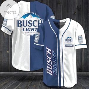 Personalized Busch Light Logo Baseball Jersey Shirt