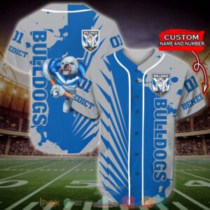 Personalized Canterbury-Bankstown Bulldogs Nrl Baseball Jersey Shirt