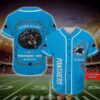 Personalized Carolina Panthers Mascot Nfl Baseball Jersey Shirt