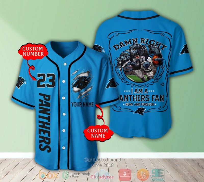 Personalized Carolina Panthers Nfl I Am A Panthers Fan Baseball Jersey Shirt Personalized Carolina Panthers Nfl I Am A Panthers Fan Baseball Jersey Shirt