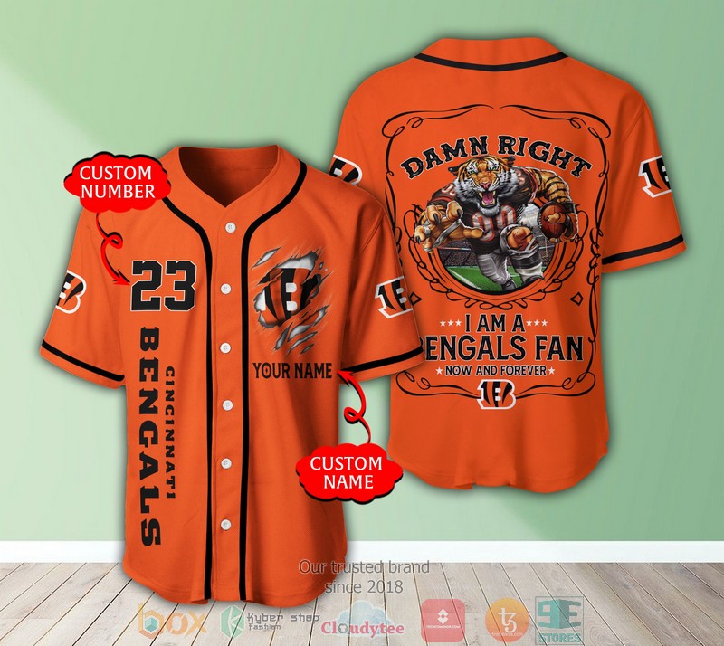 Personalized Cincinnati Bengals Nfl I Am A Bengals Fan Baseball Jersey Shirt Personalized Cincinnati Bengals Nfl I Am A Bengals Fan Baseball Jersey Shirt