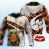 Personalized Clemson Tigers 3D Hoodie Custom Name 3D All Over Printed Hoodie - ad1aae67a5e0