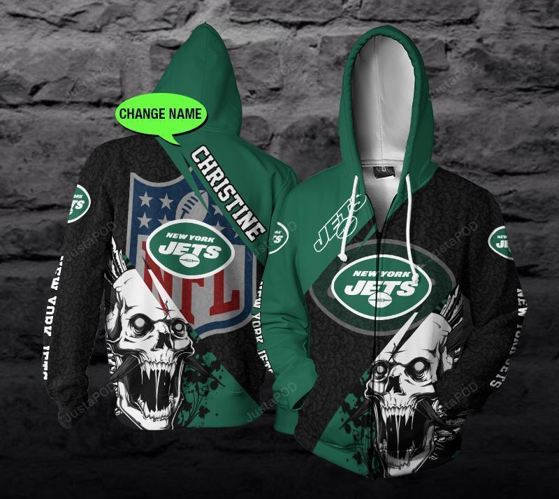 Personalized DUG 3D Hoodie New York Jets Nfl Skull Custom Name 3D All Over Printed Hoodie - bb63cdaf5bc5 Personalized DUG 3D Hoodie New York Jets Nfl Skull Custom Name 3D All Over Printed Hoodie - bb63cdaf5bc5