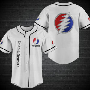 Personalized Dead Company Custom Baseball Jersey