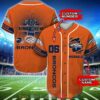 Personalized Denver Broncos Nfl God First Family Second Then Baseball Jersey Shirt