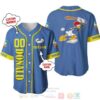 Personalized Donald Duck Disney Playing Baseball All Over Print Black Baseball Jersey