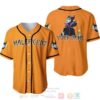 Personalized Evil Queen Maleficent Disney All Over Print Orange Baseball Jersey