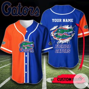 Personalized Florida Gators Baseball Jersey Shirt