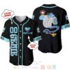 Personalized Genie Aladdin Disney All Over Print Black Baseball Jersey