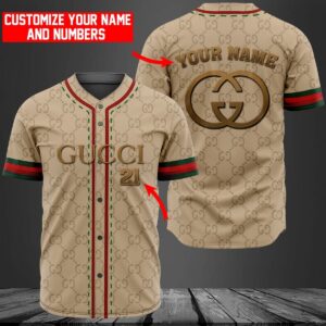 Personalized Gucci Custom Baseball Jersey