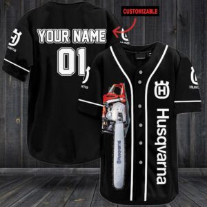 Personalized Husqvarna Group Custom Baseball Jersey