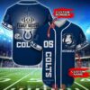 Personalized Indianapolis Colts Nfl God First Family Second Then Baseball Jersey Shirt