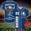Personalized Indianapolis Colts Nfl Wings Skull Baseball Jersey Shirt
