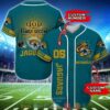 Personalized Jacksonville Jaguars Nfl God First Family Second Then Baseball Jersey Shirt