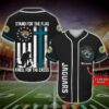 Personalized Jacksonville Jaguars Nfl Stand For The Flag Baseball Jersey Shirt