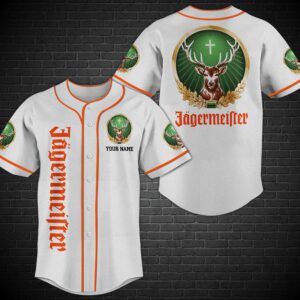 Personalized Jagermeister Custom Baseball Jersey