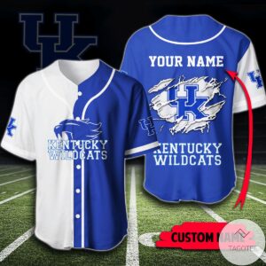 Personalized Kentucky Wildcats Baseball Jersey Shirt