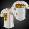 Personalized Kiss Band Custom Baseball Jersey