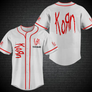 Personalized Korn Band Custom Baseball Jersey