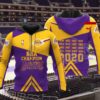 Personalized Los Angeles Lakers 3D Hoodie Custom Name 3D All Over Printed Hoodie - 7960f9c572fe