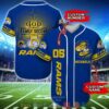Personalized Los Angeles Rams Nfl God First Family Second Then Baseball Jersey Shirt
